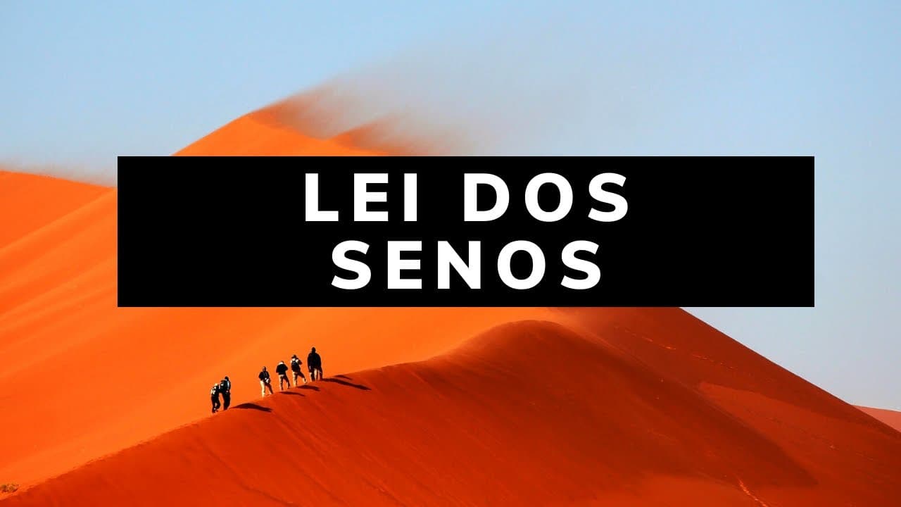 Thumbnail: LEI DOS SENOS (Geometria Plana) - Matemática para o ENEM