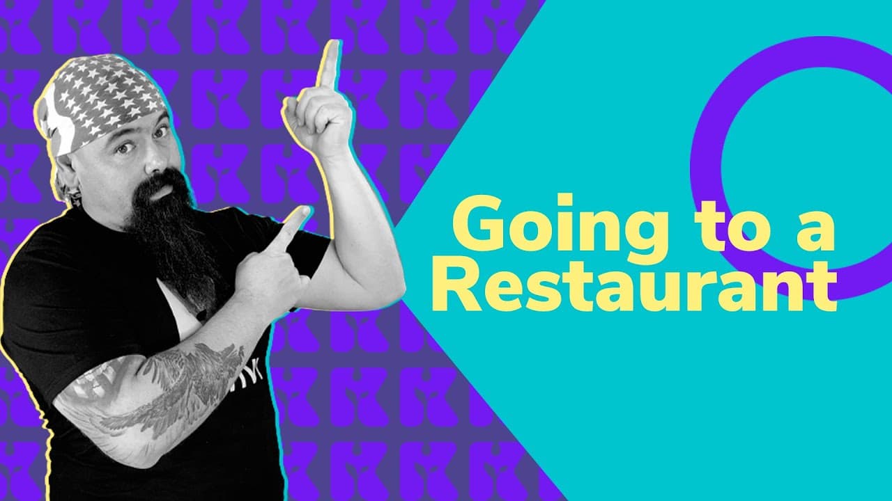 Thumbnail: Going to a restaurant | Inglês 2.0 | Kultivi | Rui Ventura