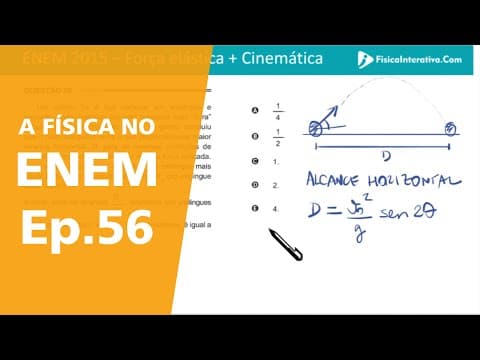 Thumbnail da aula: A física no ENEM - Ep. 56 - A questão mais difícil do ENEM