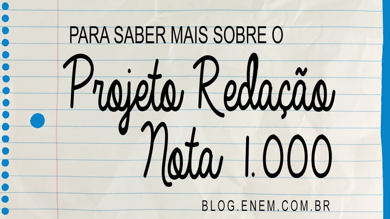 Thumbnail: Redação Nota 1000 - O humor na construção da identidade Brasileira.