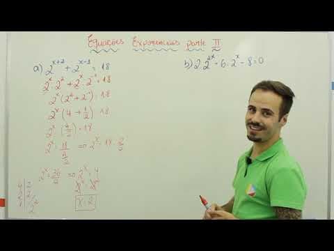 Thumbnail da aula: Matemática   Equações Exponenciais II