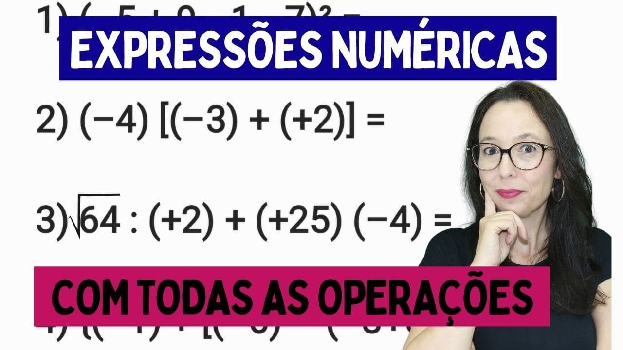 Thumbnail: EXPRESSÃO NUMÉRICA - PASSO A PASSO PARA VOCÊ APRENDER