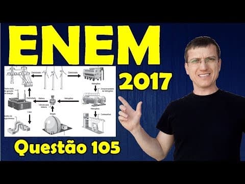 Thumbnail da aula: ENEM 2017 - FÍSICA - Prova AZUL - QUESTÃO 105 - Prof  Boaro