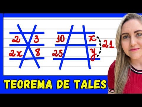 Thumbnail da aula: AULA COMPLETA TEOREMA DE TALES! EXPLICAÇÃO DO CONTEÚDO! 📚🚀