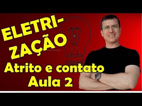 Thumbnail da aula: ELETRIZAÇÃO POR ATRITO E POR CONTATO - ELETROSTÁTICA - AULA 2 - Prof.  Marcelo Boaro