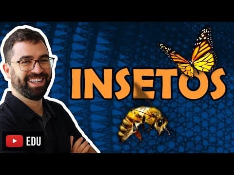 Thumbnail da aula: Insetos (Artrópodes: Parte 4) - Aula 23 - Módulo VI: Zoologia | Prof. Guilherme