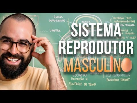 Thumbnail da aula: Sistema Reprodutor Masculino - Aula 33 - Módulo VII: Fisiologia Humana | Prof. Gui