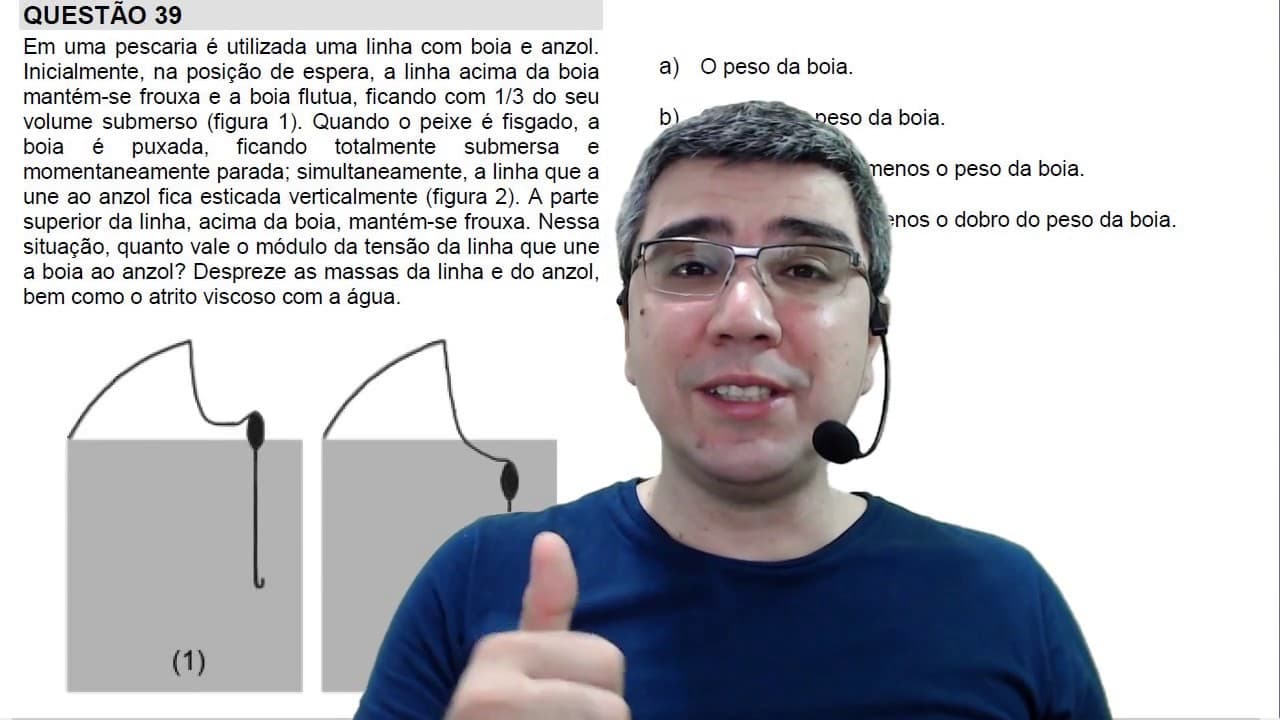 Thumbnail: Primeira fase Unicamp 2019 Q39