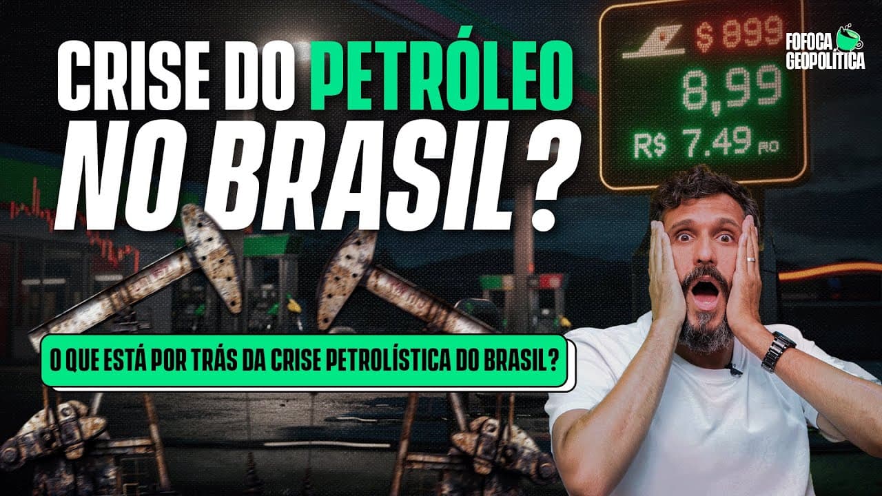 Thumbnail: AS CRISES DO PETRÓLEO NO BRASIL COM RENATO PELLIZZARI | FOFOCA GEOPOLÍTICA #97