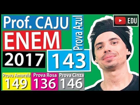 Thumbnail da aula: [ENEM 2017] 143 📘 ANÁLISE COMBINATÓRIA Um brinquedo infantil caminhão-cegonha é formado por uma