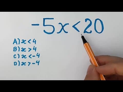 Thumbnail da aula: 🔥 HELP MATEMÁTICA BÁSICA - Inequação do 1º Grau