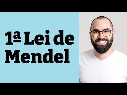 Thumbnail da aula: Primeira Lei de Mendel [Entenda de verdade!] - Aula 02 - Mód. 2 - Genética | Prof. Guilherme