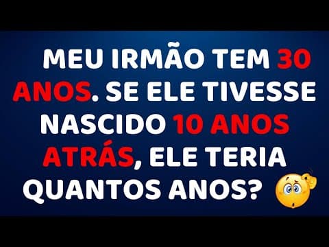 Thumbnail da aula: ACREDITE!! 😱VOCÊ VAI ERRAR!!