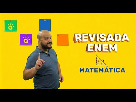 Thumbnail da aula: REVISÃO ENEM | MATEMÁTICA | Funções, Estatística e Análise de Dados