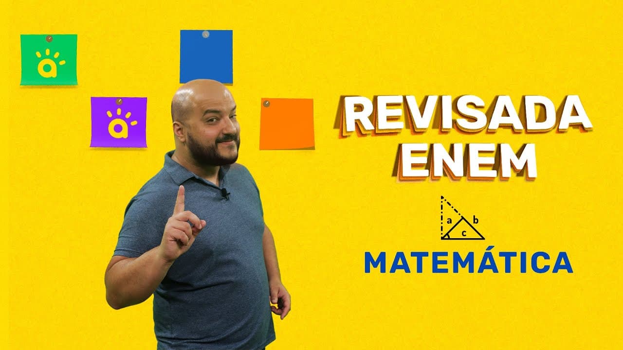 Thumbnail: REVISÃO ENEM | MATEMÁTICA | Funções, Estatística e Análise de Dados