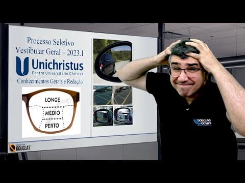 Thumbnail da aula: QUESTÃO UNICHRISTUS 2023 RUIM!