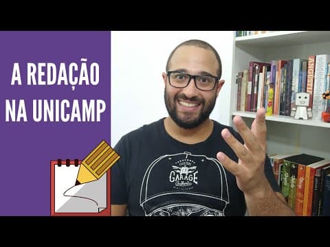 Thumbnail da aula: A redação na UNICAMP | Redação no vestibular