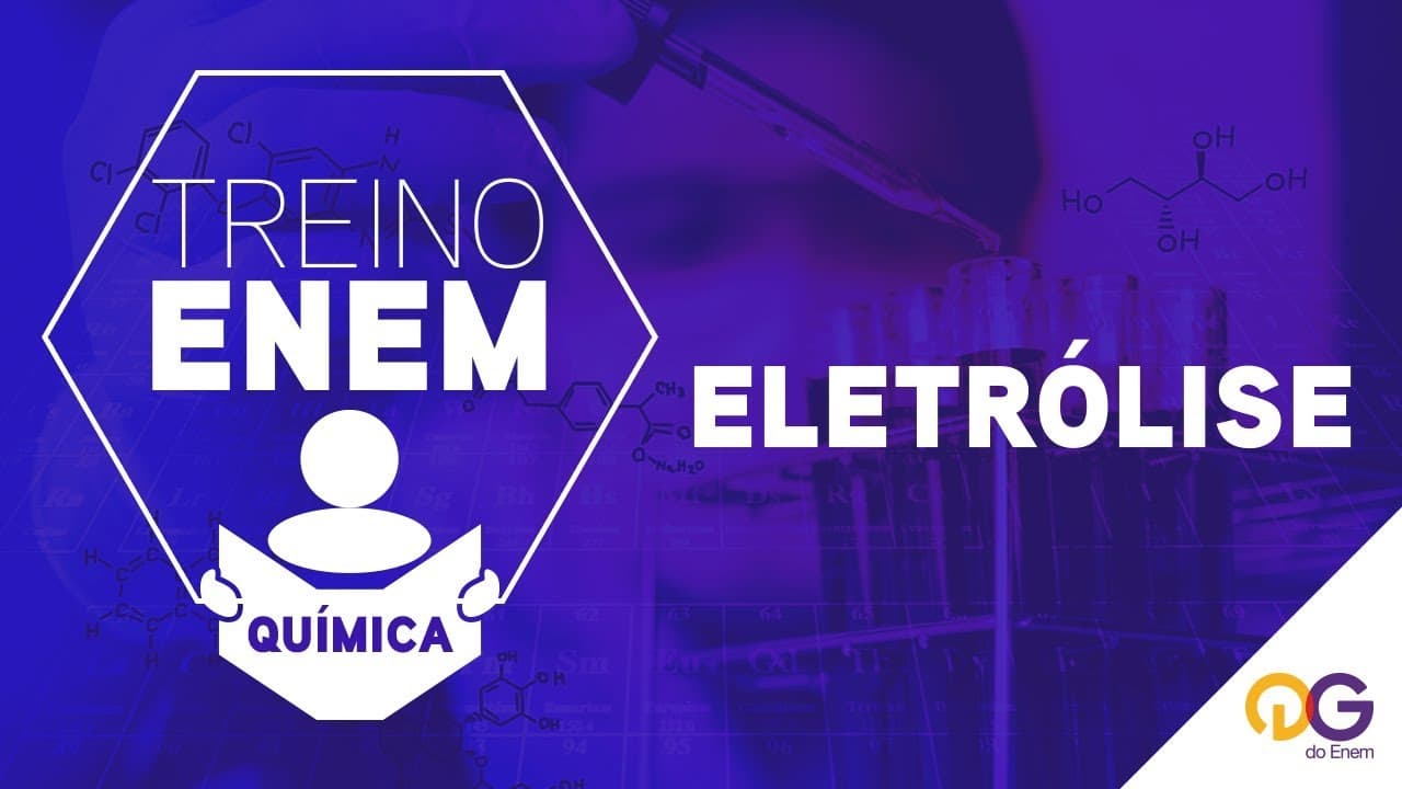 Thumbnail: Treino ENEM: Eletrólise