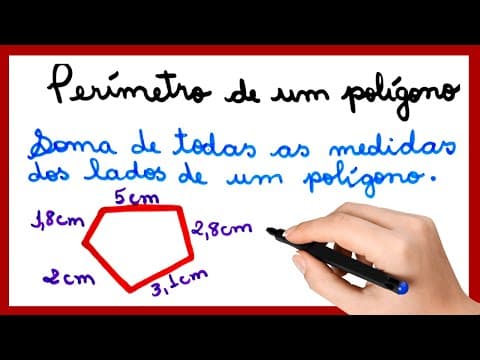 Thumbnail da aula: PERÍMETRO DE UM POLÍGONO!