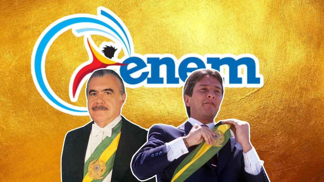 Thumbnail: COMO SÃO COBRADOS OS GOVERNOS DE SARNEY E COLLOR NO ENEM?