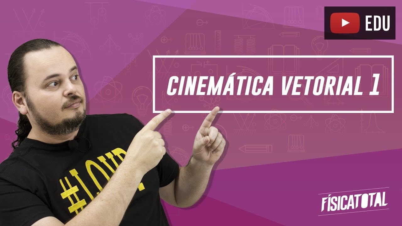 Thumbnail: Deslocamento vetorial | Cinemática Vetorial | Física em Questões 018