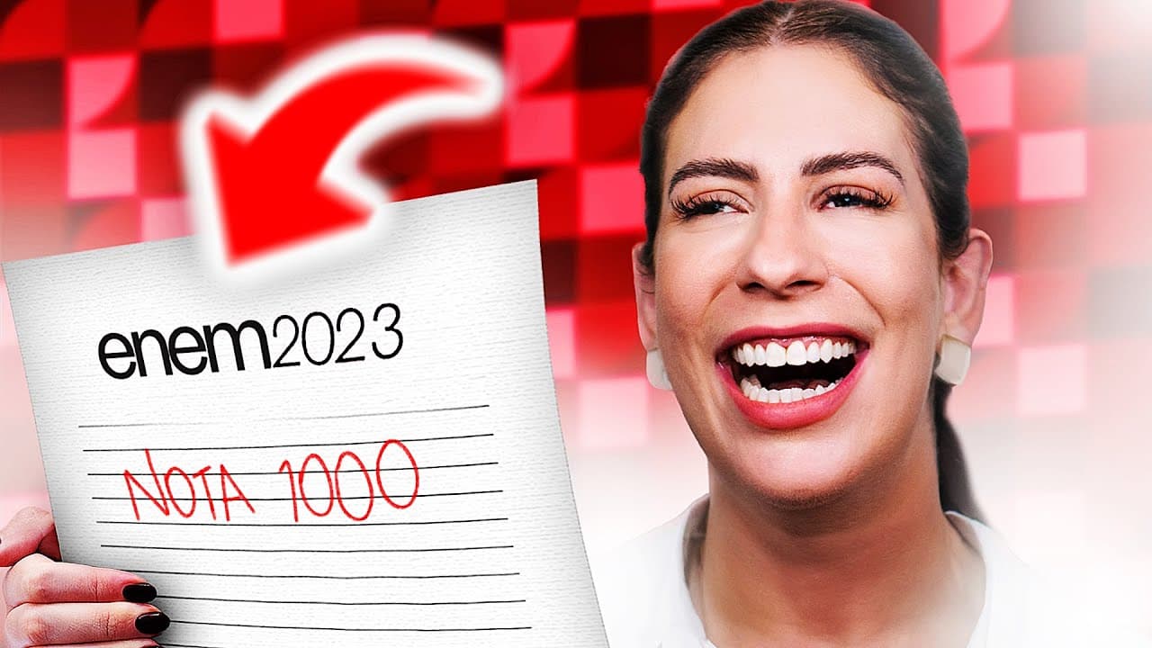 Thumbnail: Reading a perfect score essay | ENEM 2023