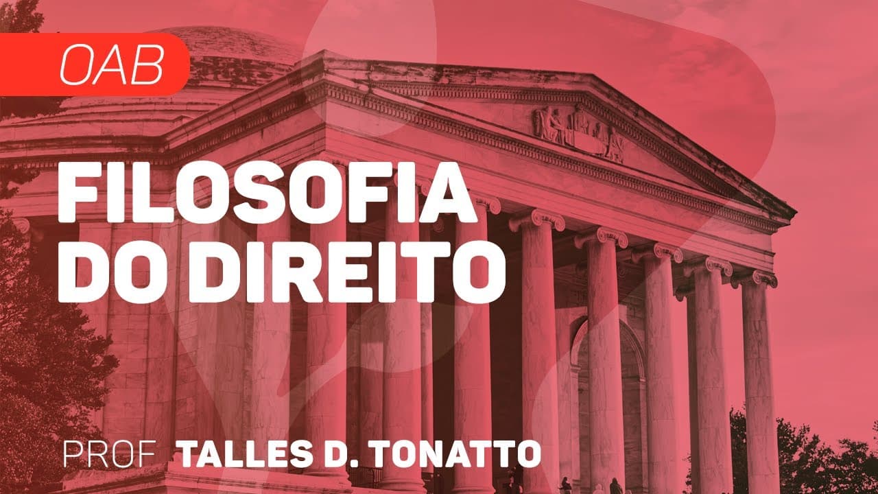 Thumbnail: Filosofia do Direito | OAB - Jusnaturalismo | CURSO GRATUITO COMPLETO | CURSO GRATUITO COMPLETO