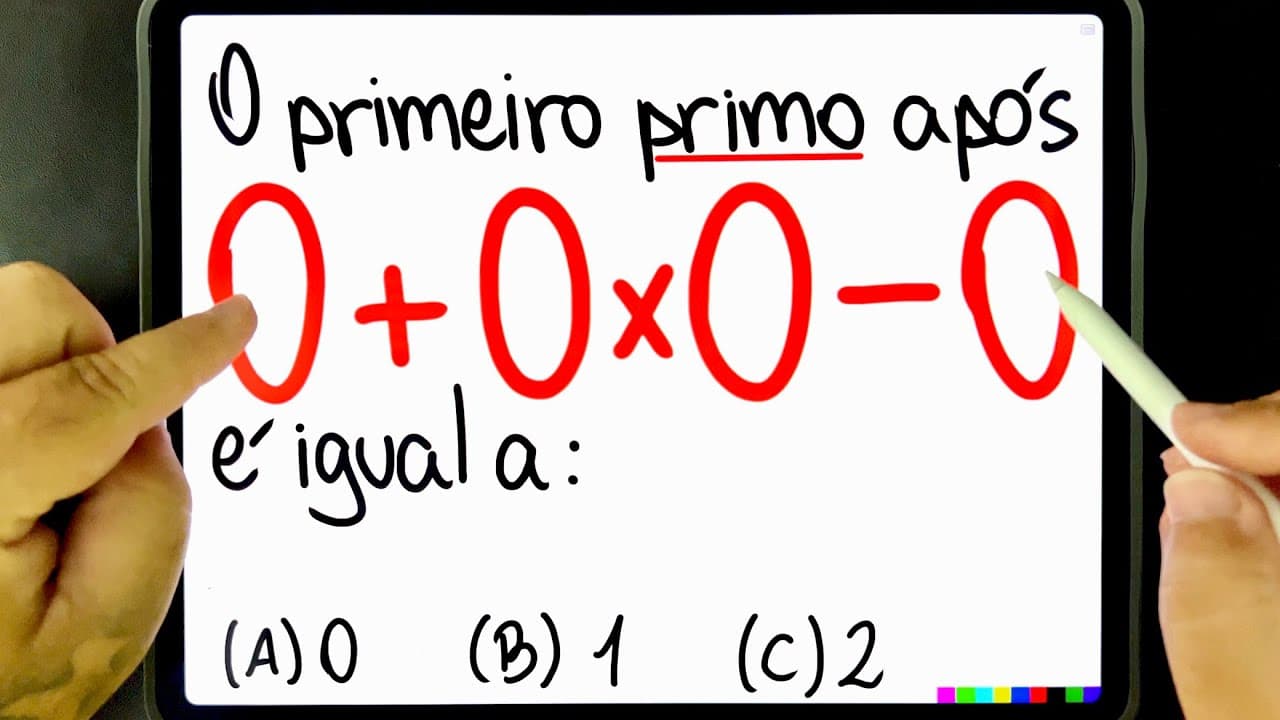 Thumbnail: 🔥 Parece FÁCIL, mas pode ser MUITO DIFÍCIL… Você consegue resolver?