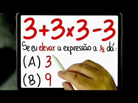Thumbnail da aula: 🔥 VOCÊ ACHA QUE SABE, MAS NÃO SABE… OU SABE? SÓ SEI QUE NADA SEI! Você consegue resolver?