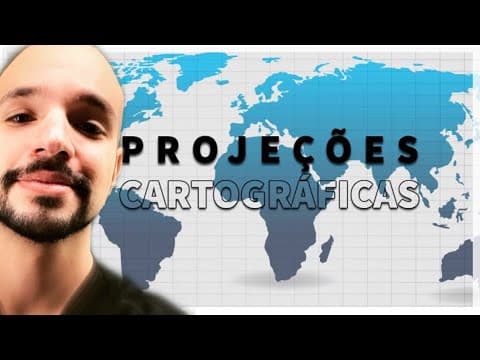 Thumbnail da aula: Projeções cartográficas | Ricardo Marcílio