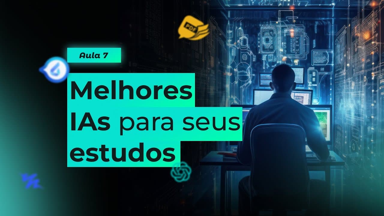 Thumbnail: #Dica de ferramentas de IA para ajudar nos estudos | Método IA | Aula 7