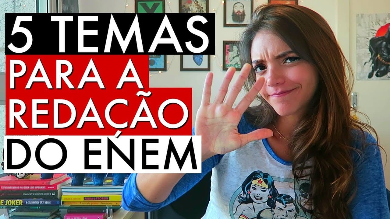 Thumbnail: (MAIS) TEMAS PARA A REDAÇÃO DO ENEM 2018! (parte 3) - Débora Aladim