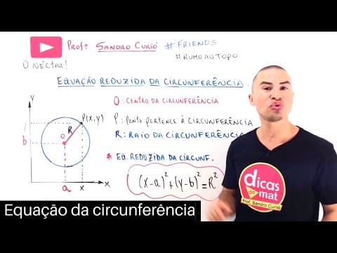 Thumbnail da aula: Rápido e Fácil | EQUAÇÃO REDUZIDA DA CIRCUNFERÊNCIA