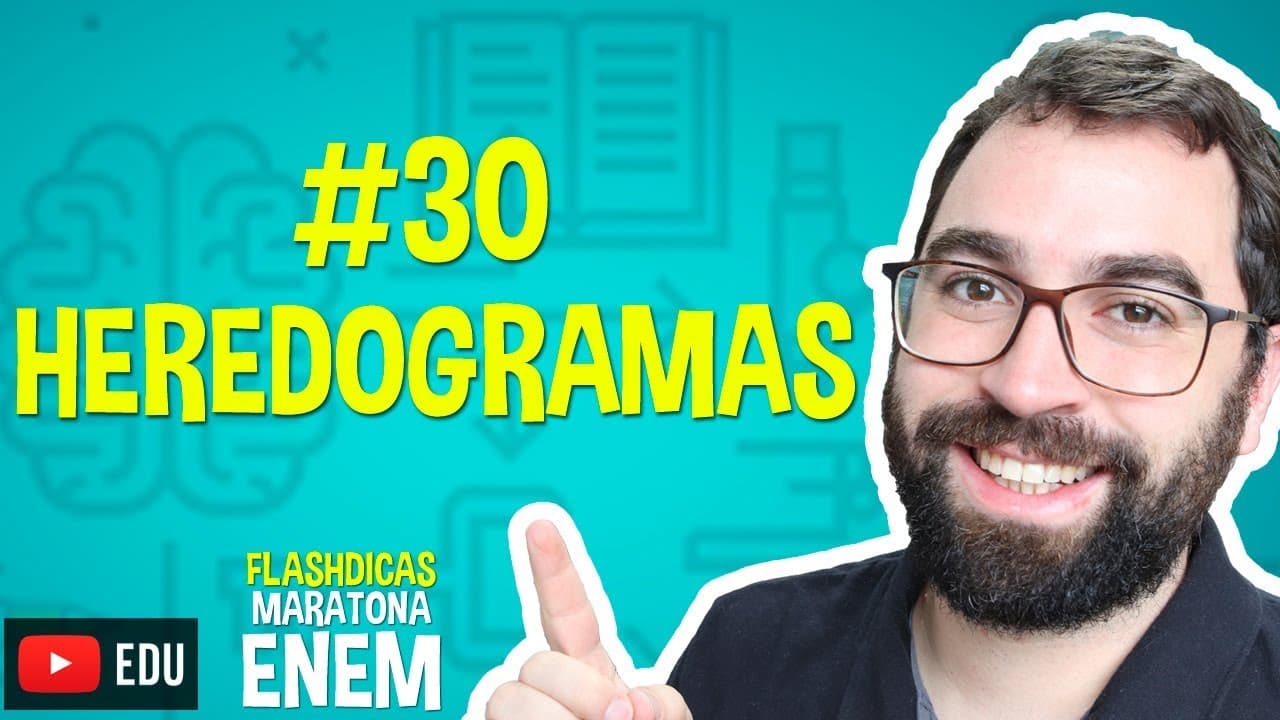 Thumbnail: Heredogramas - Flashdica #30 - Maratona Enem - Prof. Gui