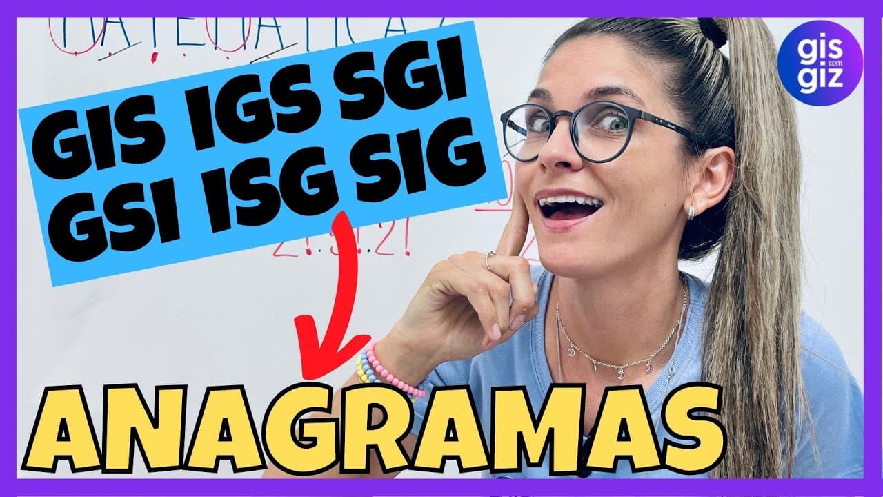 Thumbnail: PERMUTAÇÃO COM ELEMENTOS REPETIDOS E SEM REPETIÇÃO | ANAGRAMAS|