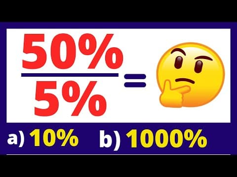 Thumbnail da aula: DESAFIO DE PORCENTAGEM!! SERÁ QUE VOCÊ CONSEGUE RESOLVER??