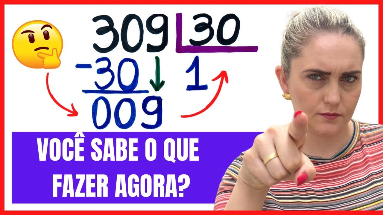 Thumbnail: AINDA ERRANDO DIVISÃO? VEM VER ESSA DICA!!!!