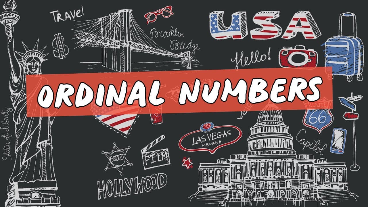 Thumbnail: Ordinal Numbers - Brasil Escola