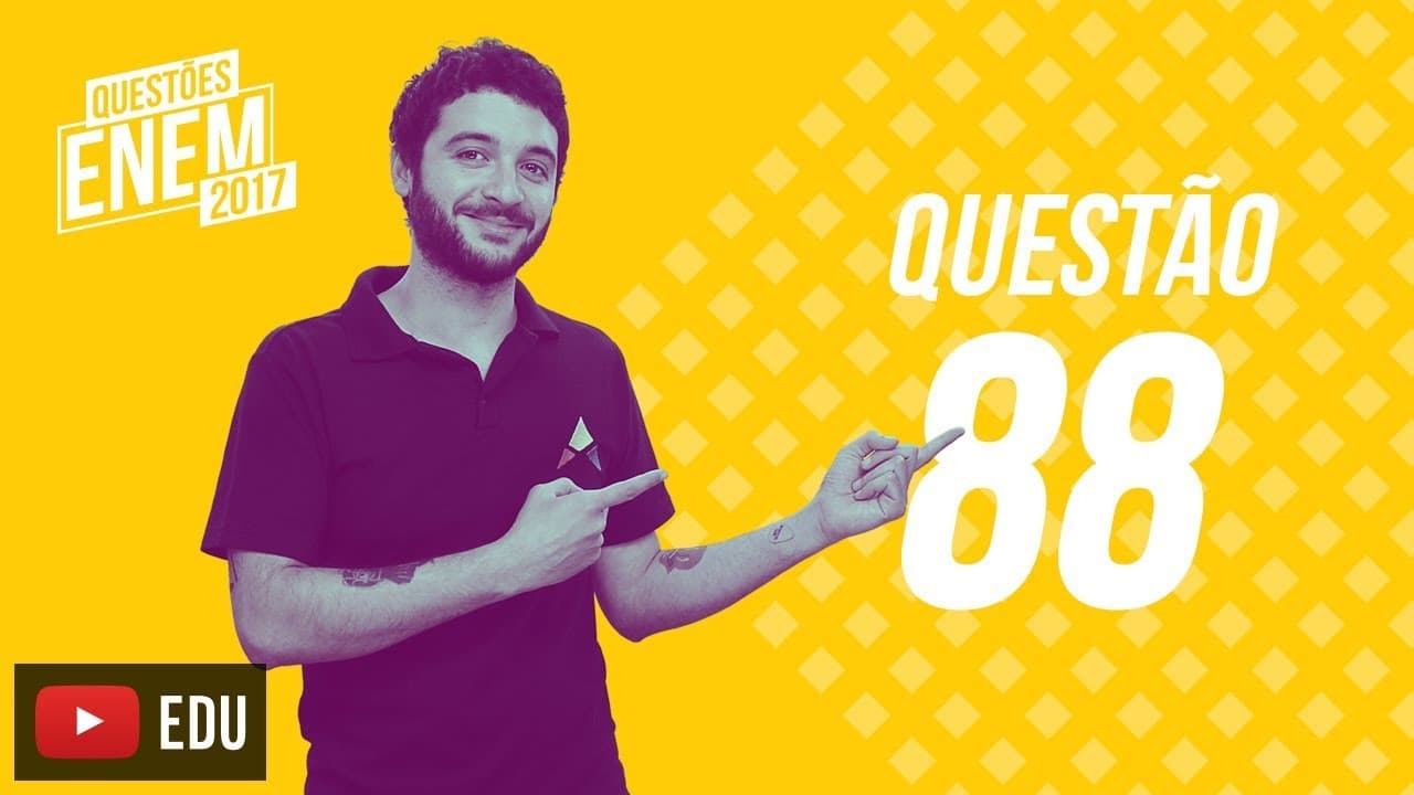 Thumbnail: Enem 2017 - Ciências Humanas | Questão 88 (Caderno Amarelo)
