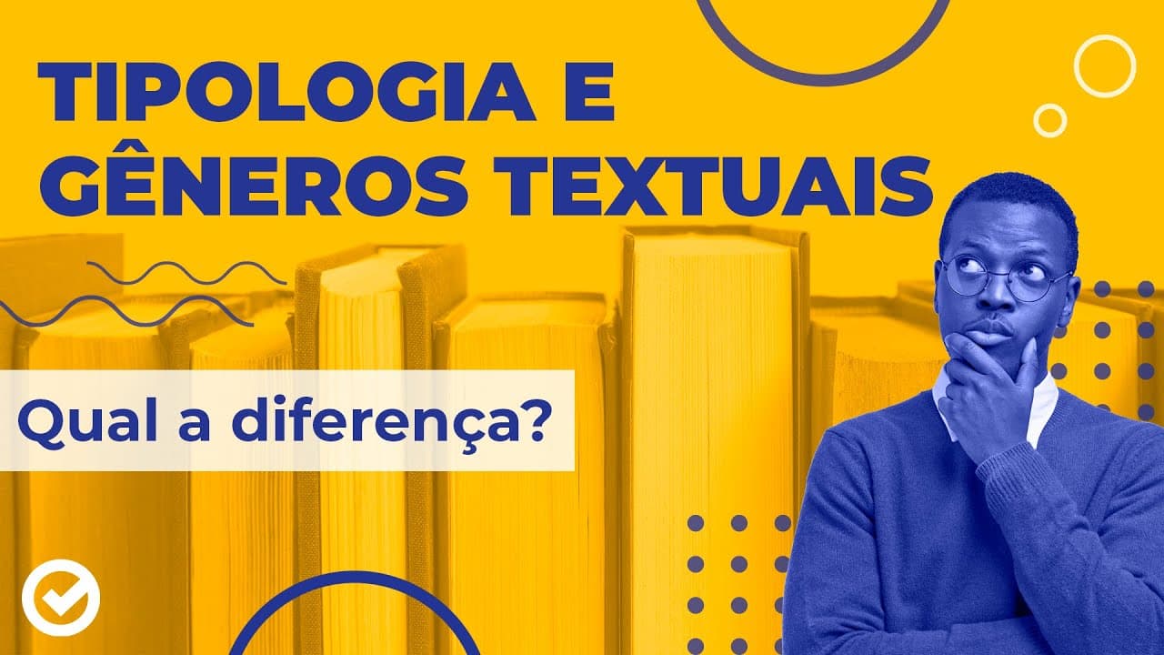 Thumbnail: Acelere no ENEM -  Tipologia e gêneros textuais