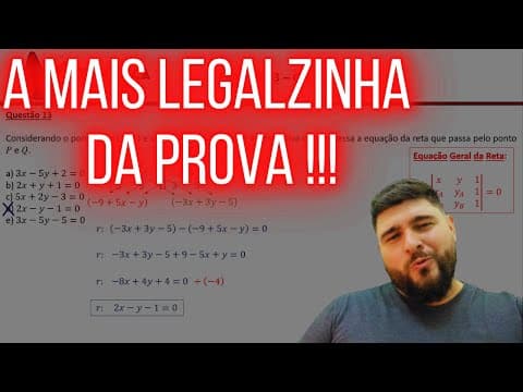 Thumbnail da aula: ESA - 2023 - ÁREA GERAL (PROVA A) - QUESTÃO 13