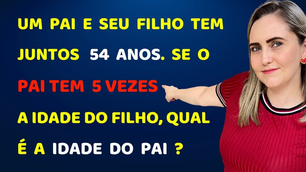 Thumbnail: 🤯😱 SISTEMA DE EQUAÇÕES OU LÓGICA PARA RESOLVER ?? Matemática básica todo dia.📚🚀