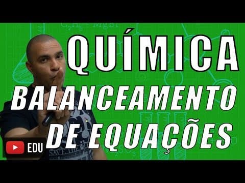 Thumbnail da aula: BALANCEAMENTO OXIRREDUÇÃO | Exercício 1 de 26 | Leia a Descrição