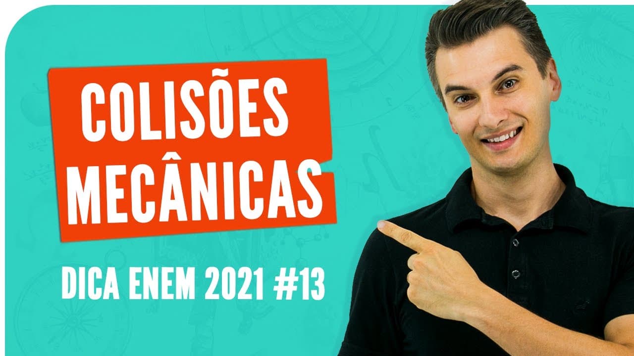Thumbnail: Colisões mecânicas - DICA ENEM 2021 #13– Bioexplica