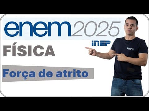 Thumbnail da aula: ENEM 2025 | QUESTÃO 108 | PARA TRANSPORTAR UMA CAIXA DO PRIMEIRO PARA O SEGUNDO PISO