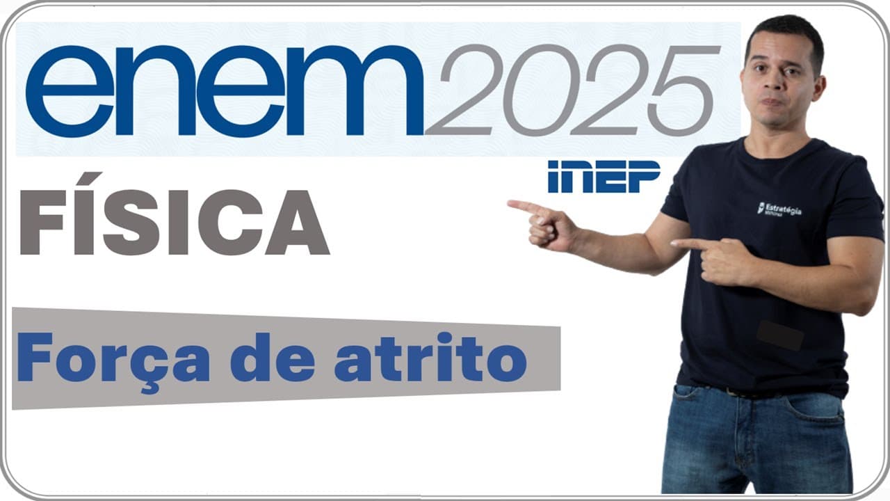 Thumbnail: ENEM 2025 | QUESTÃO 108 | PARA TRANSPORTAR UMA CAIXA DO PRIMEIRO PARA O SEGUNDO PISO