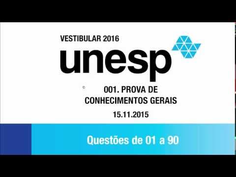Thumbnail da aula: Vestibular UNESP 2016