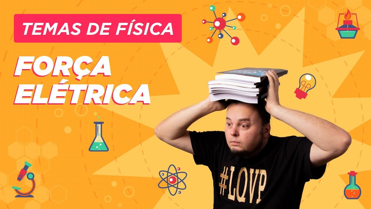 Thumbnail: Lei de Coulomb | Força Elétrica | Eletricidade | Temas de Física #ENEM