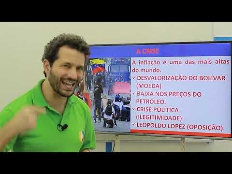 Thumbnail da aula: Geografia - Venezuela a origem da crise