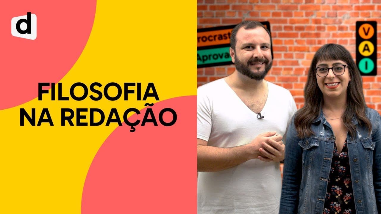 Thumbnail: FUVEST: COMO A FILOSOFIA TE AJUDA NA REDAÇÃO | PLANTÃO DESCOMPLICA